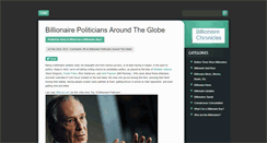 Desktop Screenshot of billionairechronicles.net